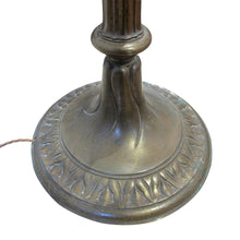 Load image into Gallery viewer, Pair of Large Three Arms Solid Bronze Table Lamps circa 1900, French