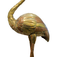 Load image into Gallery viewer, 1970s Brass Flamingo Sculpture by Sergio Bustamante, Mexican