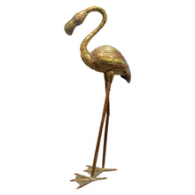 Load image into Gallery viewer, 1970s Brass Flamingo Sculpture by Sergio Bustamante, Mexican