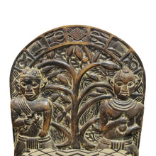Load image into Gallery viewer, Early 1900s Hand-Carved African Tribal Chairs with Intricate Figurative Detailing