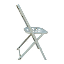 Load image into Gallery viewer, Set of Eight French Metal Folding Garden Chairs, 1950s