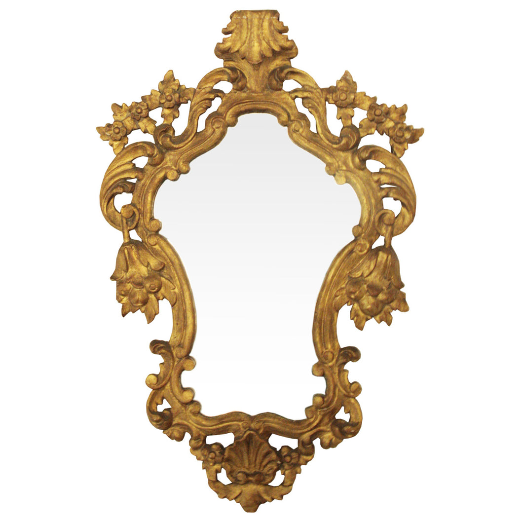 1940s French Gilded Mirror