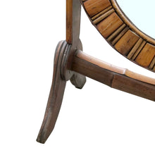 Load image into Gallery viewer, Mid-Century French Bamboo Cheval Mirror, 1960s