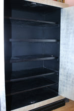 Load image into Gallery viewer, Tall 1940s Galuchat and Silver leaf cabinet