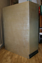 Load image into Gallery viewer, Tall 1940s Galuchat and Silver leaf cabinet