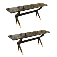 Load image into Gallery viewer, Pair of console tables design attributed to Ico Parisi
