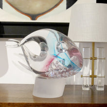 Load image into Gallery viewer, Large Vintage Italian Murano Glass Fish Sculpture, 1960s