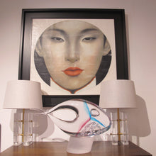 Load image into Gallery viewer, Large Vintage Italian Murano Glass Fish Sculpture, 1960s