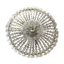 Load image into Gallery viewer, Austrian Art Deco Crystal Basket Chandelier with Faceted Beads, 1930s