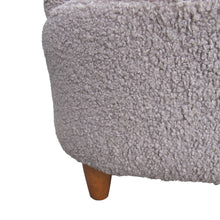 Load image into Gallery viewer, Pair of 1950s Swedish armchairs in Taupe Bouclé Fabric