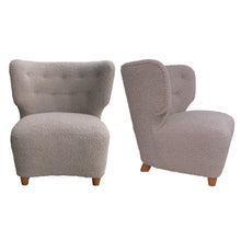 Load image into Gallery viewer, Pair of 1950s Mid-Century Modern Cocktail Lounge Armchairs, Finland
