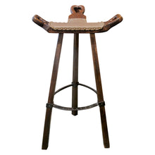 Load image into Gallery viewer, Set of 6 Sculptural Barstools by Sergio Rodrigues in Brazilian Hardwood