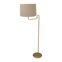 Load image into Gallery viewer, Pair of 1970s Swedish Brass Floor Lamps with Adjustable Swivel Arms
