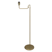 Load image into Gallery viewer, Pair of 1970s Swedish Brass Floor Lamps with Adjustable Swivel Arms
