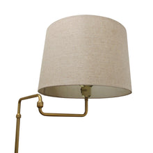 Load image into Gallery viewer, Pair of 1970s Swedish Brass Floor Lamps with Adjustable Swivel Arms
