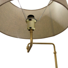 Load image into Gallery viewer, Pair of 1970s Swedish Brass Floor Lamps with Adjustable Swivel Arms
