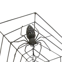 Load image into Gallery viewer, Mid-Century French Wrought Iron Spider Web Wall Light, circa 1950