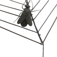 Load image into Gallery viewer, Mid-Century French Wrought Iron Spider Web Wall Light, circa 1950

