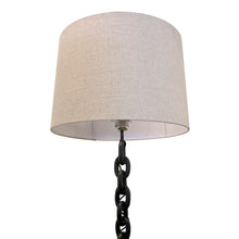 Load image into Gallery viewer, 1950s Belgian Industrial Floor Lamp with Naval Chain Link Base