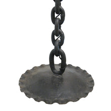 Load image into Gallery viewer, 1950s Belgian Industrial Floor Lamp with Naval Chain Link Base