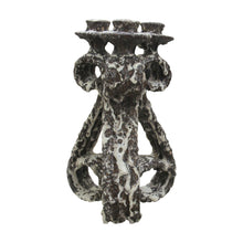 Load image into Gallery viewer, Pair of 1950s Fat Lava Candlesticks by Marius Giuge from Vallauris, French