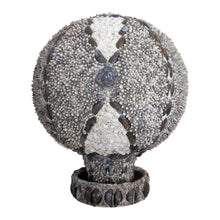 Load image into Gallery viewer, 1960s Elegant Twin Shell Globes with Handcrafted Coastal Art, English