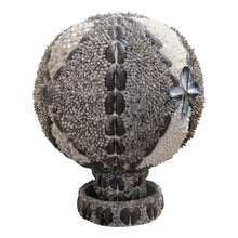 Load image into Gallery viewer, 1960s Elegant Twin Shell Globes with Handcrafted Coastal Art, English