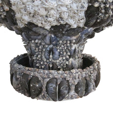 Load image into Gallery viewer, 1960s Elegant Twin Shell Globes with Handcrafted Coastal Art, English