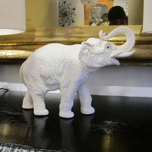 Load image into Gallery viewer, Vintage White Ceramic Elephant – Sèvres, French 1950