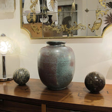 Load image into Gallery viewer, Large West German Glazed Ceramic Vase, Mid 1940s