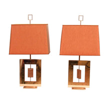 Load image into Gallery viewer, Pair of table lamps by Roberto Giulio Rida
