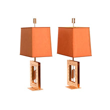 Load image into Gallery viewer, Pair of table lamps by Roberto Giulio Rida