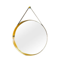Load image into Gallery viewer, Italian design Yellow colour DRUM Mirror
