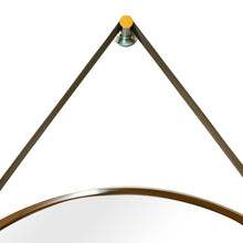 Load image into Gallery viewer, Italian design Yellow colour DRUM Mirror
