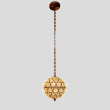 Load image into Gallery viewer, Lanterna Sculptural globe brutalist ceiling light by Campanella