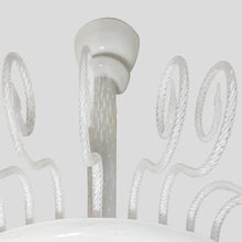 Load image into Gallery viewer, A large Murano Lattimo ceiling light