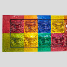 Load image into Gallery viewer, Large rectangular eyes glass Art by Massimiliano Luzzi