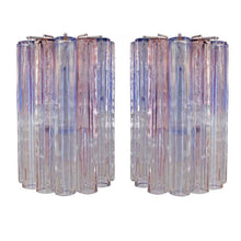 Load image into Gallery viewer, Pair of Venini Calze wall sconces