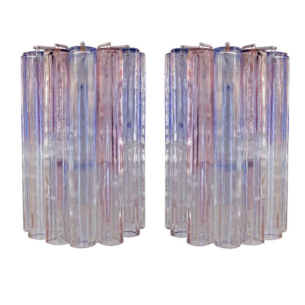 Pair of Venini Calze wall sconces
