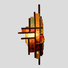 Load image into Gallery viewer, Multicolor Italian design brutalist wall light by Longobard
