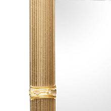 Load image into Gallery viewer, Murano glass Gold Venetian Rigatello Mirror