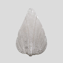 Load image into Gallery viewer, Pair of Italian 1950s glass leaf shaped wall lights
