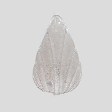 Load image into Gallery viewer, Pair of Italian 1950s glass leaf shaped wall lights