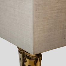 Load image into Gallery viewer, Vintage Brass face sculpture table lamps