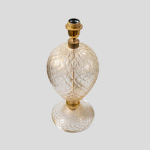 Load image into Gallery viewer, Pair of blown Murano glass Veronese table lamps