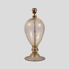 Load image into Gallery viewer, Pair of blown Murano glass Veronese table lamps