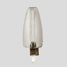 Load image into Gallery viewer, Pair of feather shaped wall lights by Tomaso Buzzi for Venini