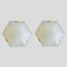Load image into Gallery viewer, Pair of hexagonal shaped sconces by Stilnovo model 1183