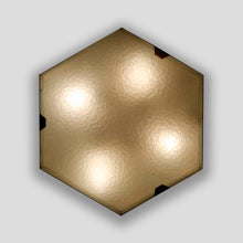 Load image into Gallery viewer, Pair of hexagonal shaped sconces by Stilnovo model 1183