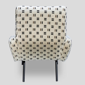 Pair of midcentury Italian armchairs